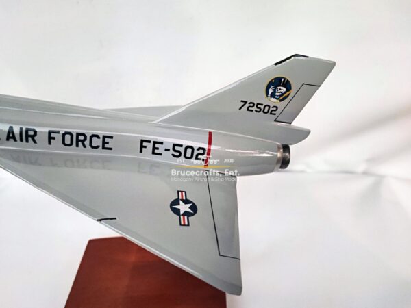 Convair F-106 Delta Dart with detailed craftsmanship.